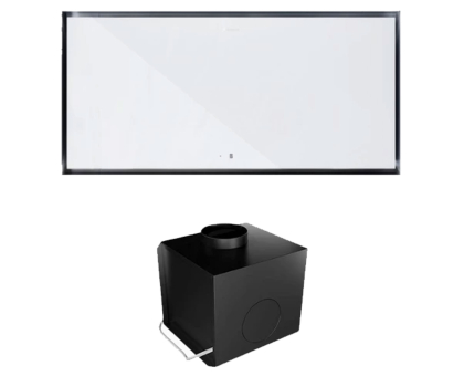 Okap kuchenny GLOBALO NOVELTI 100.1 WHITE + TW 2.1